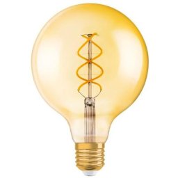 Led Leuchtmittel Globe Spiral Vintage 1906 E27 5W warmweiß, amber e 27 - Osram