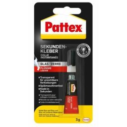 Sekundenkleber Glas Flüssig 3g - Pattex