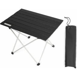 Campingtisch klappbar, Klapptisch klein aus Aluminium, Gartentisch Mehrzwecktisch mit Tragetasche,