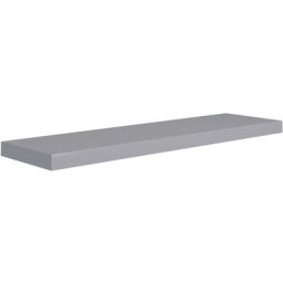Schwebendes Wandregal Grau 90x23,5x3,8 cm MDF vidaXL - Grau