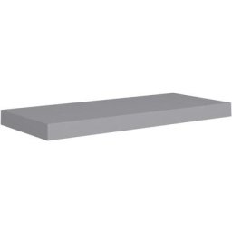 Schwebendes Wandregal Grau 60x23,5x3,8 cm MDF vidaXL - Grau