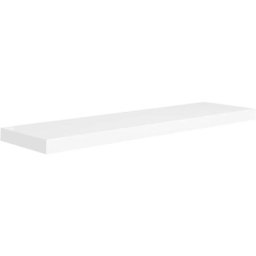 Schwebendes Wandregal Weiß 90x23,5x3,8 cm mdf Vidaxl Weiß
