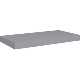 Schwebendes Wandregal Grau 50x23x3,8 cm mdf Vidaxl Grau