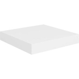 Schwebendes Wandregal Weiß 23x23,5x3,8 cm mdf Vidaxl Weiß