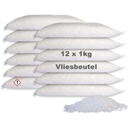 12 x 1 kg Raum Luftentfeuchter Granulat Vliesbeutel Entfeuchter