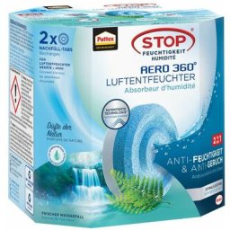 Aero 360° Frischer Wasserfall Tabs Nachfüllpack, reduzieren Feuchtigkeit und schlechte Gerüche,