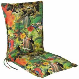 3.06 Niedrig Lehner Auflage - ca. 105 x 50 cm - Modell: tropical (Niederlehner)