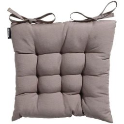 Sitzkissen Panama 46x46 cm Taupe Madison Taupe