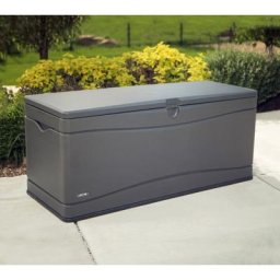 Xxl Kunststoff Kissenbox, Polsteraufbewahrung, 495 l carbongrau 61 x 153 x 68 cm (l x b x h)