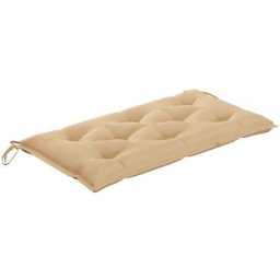 Gartenbank-Auflage Beige 110x50x7 cm Oxford-Gewebe Vidaxl Beige
