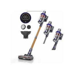 Elite 3 Akku Staubsauger, 400W/33000pa Staubsauger Kabellos mit Touchscreen, Bis zu 50 Min