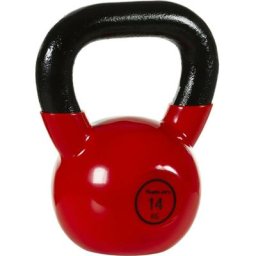 Movit - 14 kg Profi Kettlebell Kugelhantel aus Gusseisen