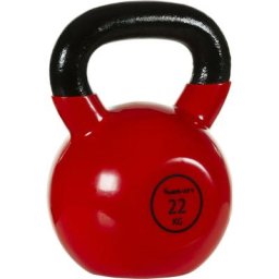 Movit - 22 kg Profi Kettlebell Kugelhantel aus Gusseisen