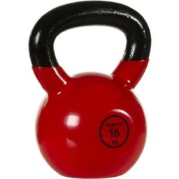 Movit - 16 kg Profi Kettlebell Kugelhantel aus Gusseisen