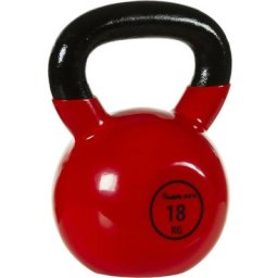 Movit - 18 kg Profi Kettlebell Kugelhantel aus Gusseisen