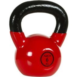 6 kg Profi Kettlebell Kugelhantel aus Gusseisen - Movit