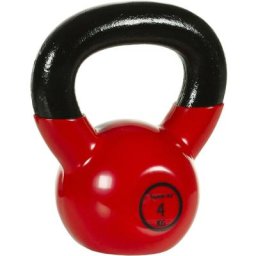4 kg Profi Kettlebell Kugelhantel aus Gusseisen - Movit