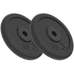 True Deal - Hantelscheiben 2 Stk. 2x10 kg Gusseisen