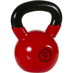 Movit - 12 kg Profi Kettlebell Kugelhantel aus Gusseisen