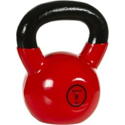 Movit - 8 kg Profi Kettlebell Kugelhantel aus Gusseisen