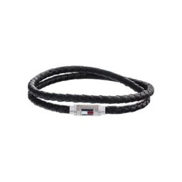 Herren Armband ""2790011"", Leder/Edelstahl