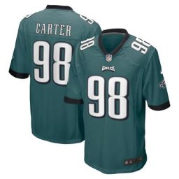 Philadelphia Eagles Nike Heimtrikot - Midnight Grün - Draft Pick 4 - Herren