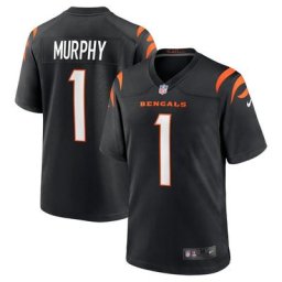 Cincinnati Bengals Nike Heimtrikot - Schwarz - Draft Pick 2 - Herren