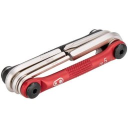 Crankbrothers Multi-5 Multitool schwarz/rot 2022 Multitools & Miniwerkzeuge