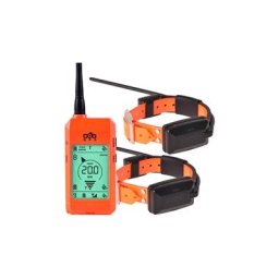 Dogtrace GPS X22 Hundeortungsgerät, Spar-Set für 2 Hunde - Hundeortung für die Jagd, ORANGE