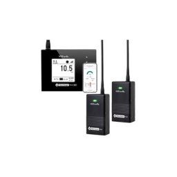 VOSS.farming Weidezaun-Überwachung per Smartphone - Set für 2 Zäune: FM 20 WiFi + 2x Sensor