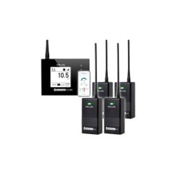 VOSS.farming Weidezaun-Überwachung per Smartphone - Set für 4 Zäune: FM 20 WiFi + 4x Sensor