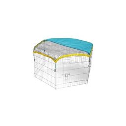 Kaninchen Freilaufgehege 56,5cm hoch, 6-eckig