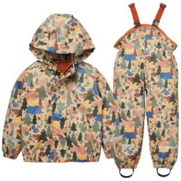 Helly Hansen Kids' Bergen 2.0 Pu Rainset Aop 110/5