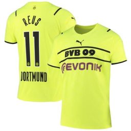 Borussia Dortmund Pokal Heimtrikot 2021-22 mit Aufdruck Reus 11