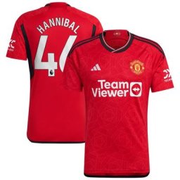Manchester United Heimtrikot 2023-24 mit Aufdruck Hannibal 46