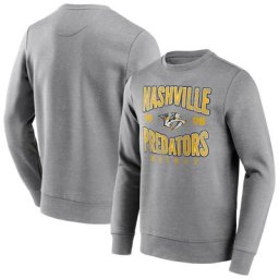 Nashville Predators Fanatics Branded Wave Off Vintage Crew Sweatshirt – Herren