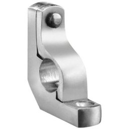 Küberit Treppenstangen-Winkelöse 731, (Packung, 2-St), matt vernickelt, Ø 9 mm