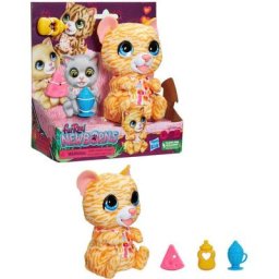 Hasbro Plüschfigur furReal Newborns, Kätzchen orange