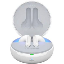LG TONE Free FN7 In-Ear-Kopfhörer (Active Noise Cancelling (ANC), Echo Noise Cancellation (ENC), LED Ladestandsanzeige, Rauschunterdrückung, Sprachsteuerung, UV-Reinigung, kompatibel mit Siri, Google Assistant, Siri, Bluetooth)