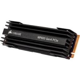 Corsair Corsair Force Series MP600 2TB NVMe PCIe M.2 SSD interne SSD (2 TB) 4950 MB/S Lesegeschwindigkeit, 4000 MB/S Schreibgeschwindigkeit, M.2-Kühlkörper