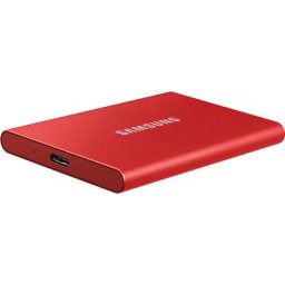 Samsung Portable SSD T7 externe SSD (2 TB) 1050 MB/S Lesegeschwindigkeit, 1000 MB/S Schreibgeschwindigkeit