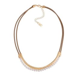 leslii Kette ohne Anhänger, im modischen Layering-Look
