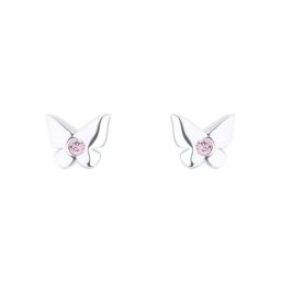 Prinzessin Lillifee Paar Ohrstecker Butterflylove, 2035984, mit Zirkonia