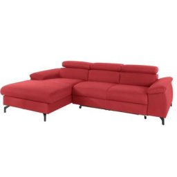 COTTA Polstergarnitur Komaris I, (Set), Set: bestehend aus Ecksofa und Hocker, frei im Raum stellbar
