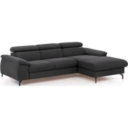 COTTA Polstergarnitur Komaris I, (Set), Set: bestehend aus Ecksofa und Hocker, frei im Raum stellbar