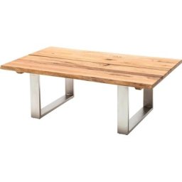 MCA furniture Couchtisch, Couchtisch Massivholz Wildeiche geölt