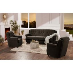 Max Winzer® Polstergarnitur Freiburg, (Set, 3-tlg)