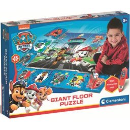 Clementoni® Puzzle Quiz-Bodenpuzzle Paw Patrol, 24 Puzzleteile, Made in Europe, FSC® - schützt Wald - weltweit