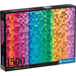Clementoni® Puzzle Colorboom Collection, Pixel, 1500 Puzzleteile, Made in Europe, FSC® - schützt Wald - weltweit