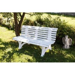 Blome Gartenbank Helgoland, 150 cm, weiß